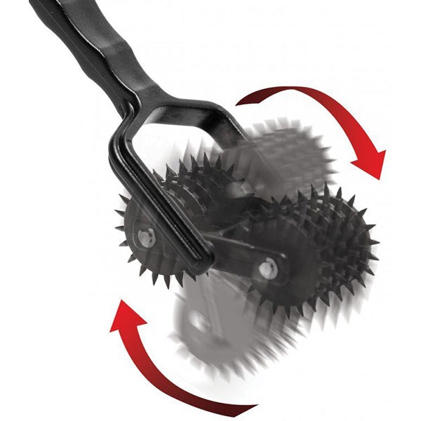 Master Series Transfix Double Head, 5 row Wartenberg pinwheel