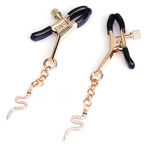 Liebe Seele Glittering Serpent nipple clamps