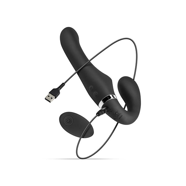 No-Parts Avery strapless strap-on dildo