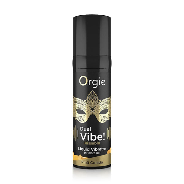 Orgie Dual Vibe! Kissable intimate gel