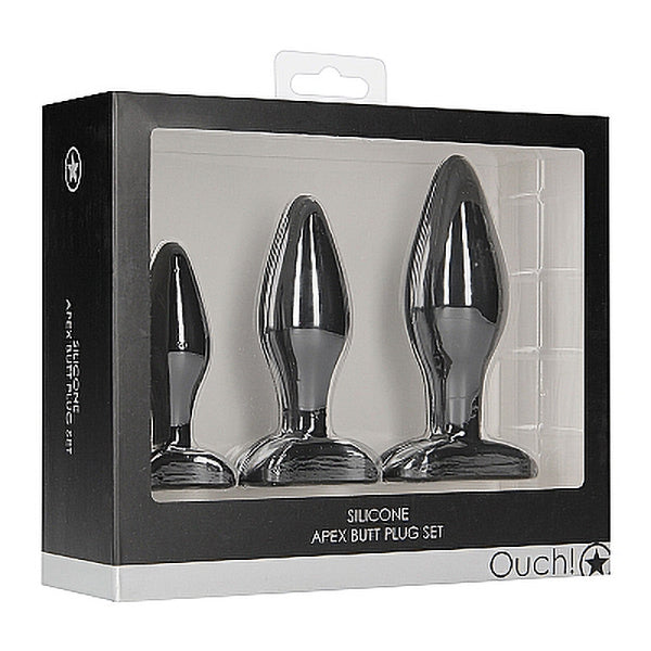 Ouch! Apex butt plug set