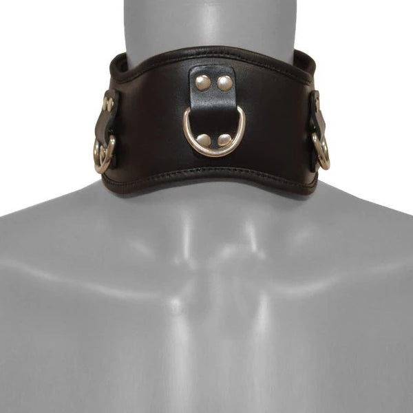 Prowler RED Leather posture collar