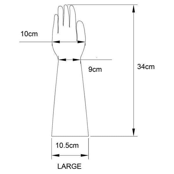 Prowler RED Latex gloves