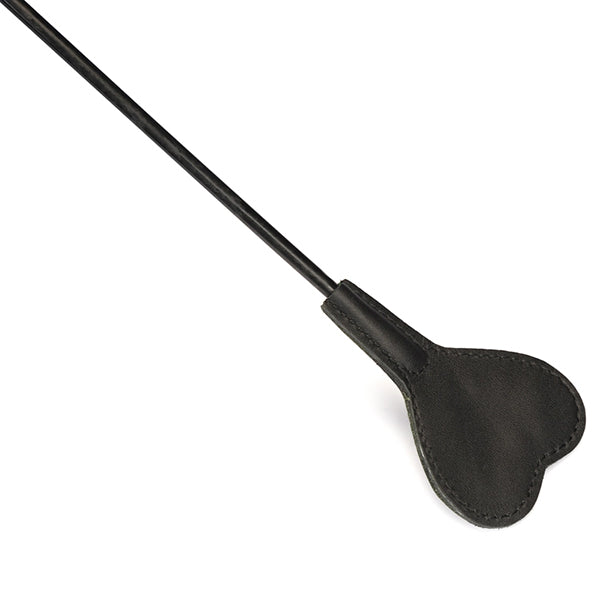 Liebe Seele Luxury Green mini riding crop with shining gemstones