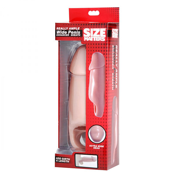 Size Matters Really Ample Wide penis extender