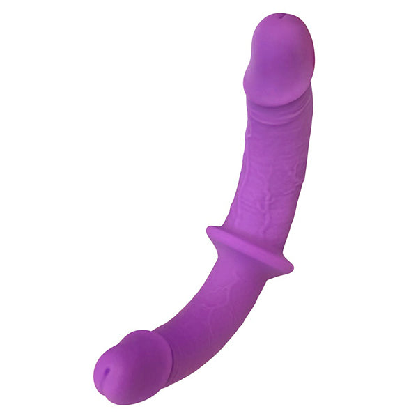 Sweet Smile Super Soft Double strap-on dildo & harness
