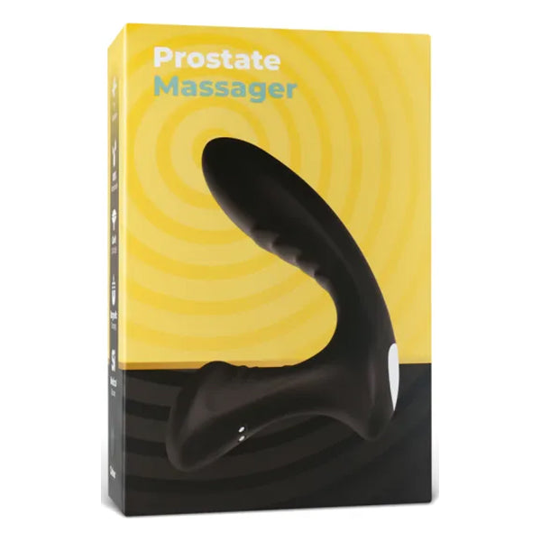 Black 9-Speed prostate massager with remote control