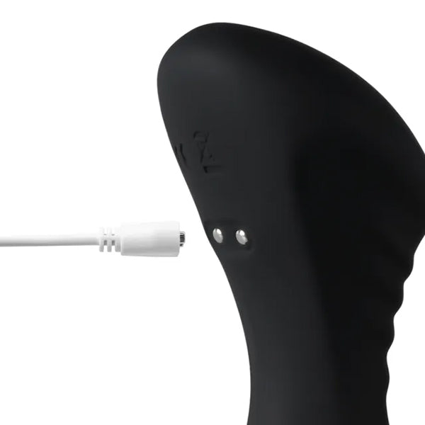 Black 9-Speed prostate massager with remote control