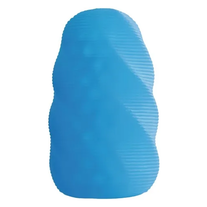 Sinsins Transparent Blue 3.74" masturbator sleeve