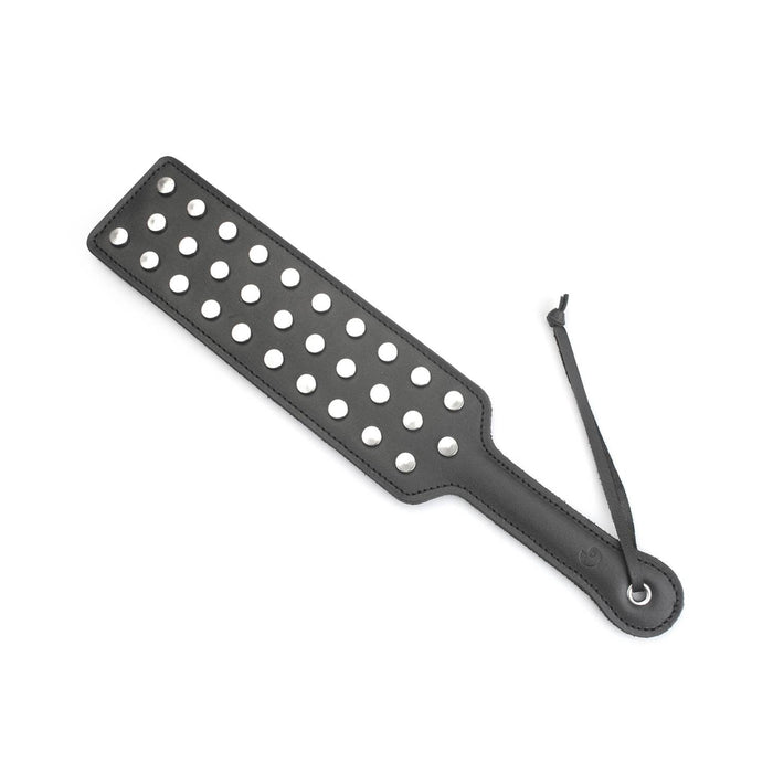 Liebe Seele Noir Sovereign Leather Studded Paddle