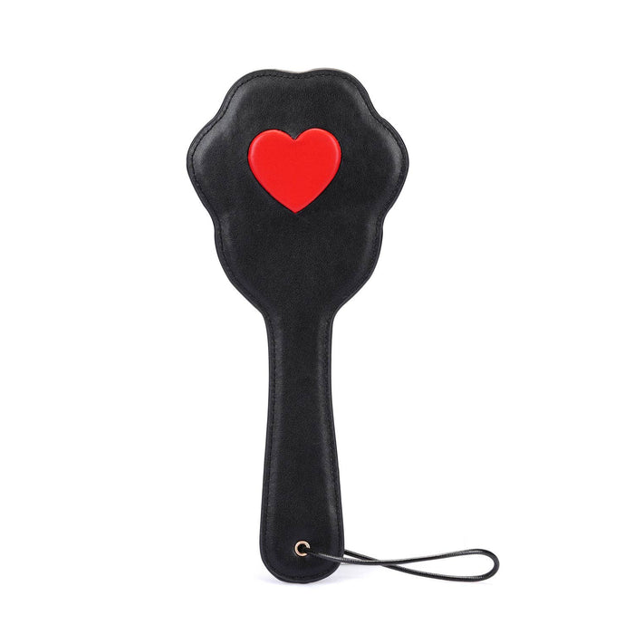 Liebe Seele The Sensory Cushion Paddle - Plush Paw & Crimson Heart