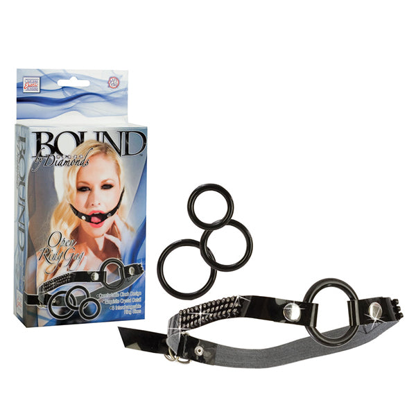 Bound By Diamonds Open Ring gag
