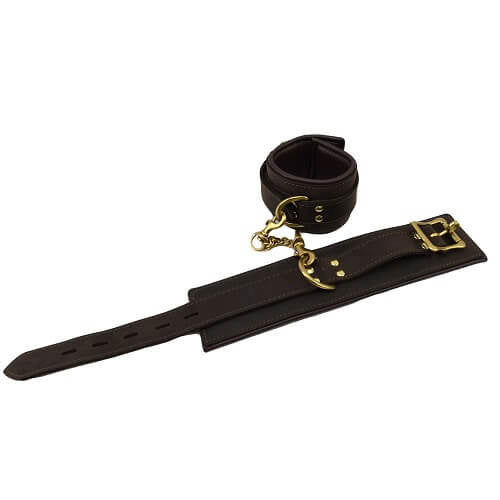 BOUND  nubuck leather wrist restraints