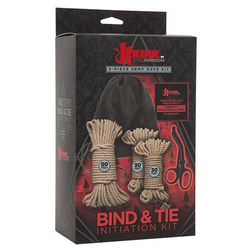 Doc Johnson Kink Bind & Tie initiation kit