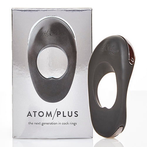 Hot Octopuss Atom Plus Rechargeable Cock Ring - Black