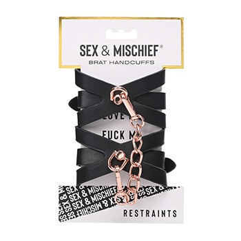 Sex & Mischief Brat handcuffs