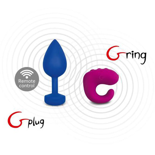 Gvibe Gring XL finger vibrator and remote control