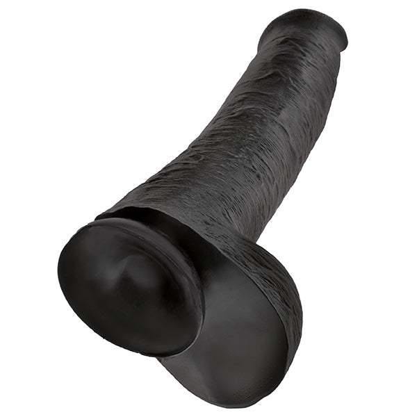 King Cock 15" suction base dildo with balls