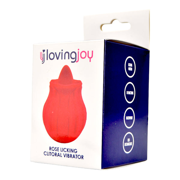 Loving Joy Licking Rose clitoral stimulator