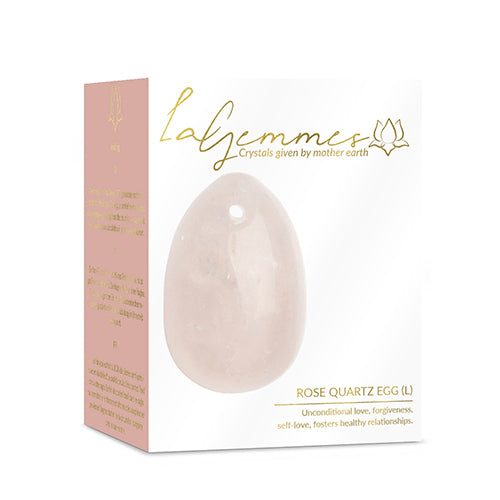 La Gemmes Yoni Egg - Rose Quartz