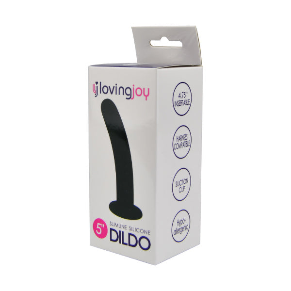 Loving Joy Smooth Slimline 5" dildo