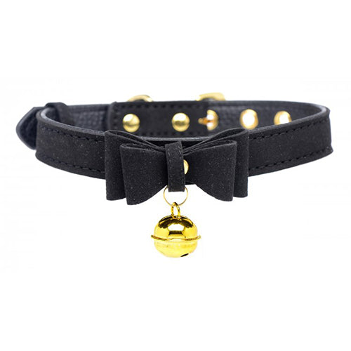 Master Series Golden Kitty collar with cat bell