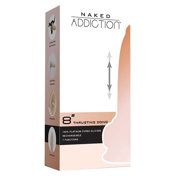 Naked Addiction The Thruster dildo with balls