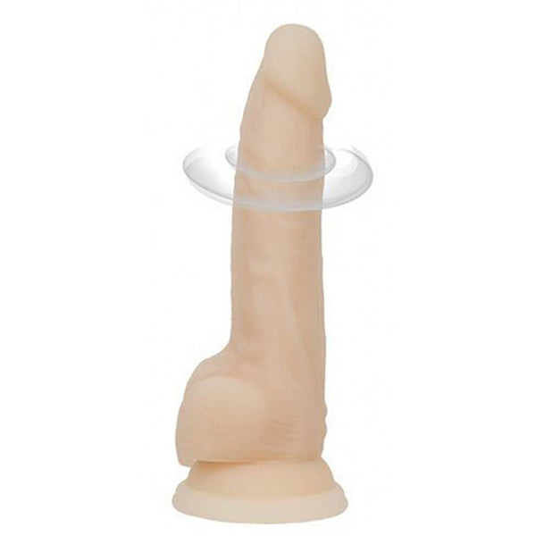 Naked Addiction 7" dildo with balls and remote control