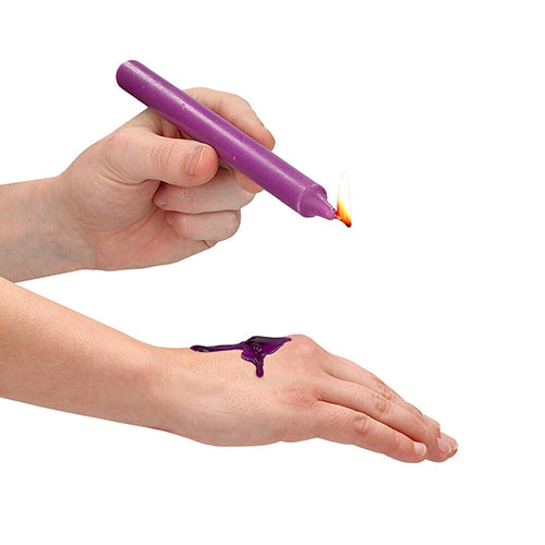 Ouch! Teasing wax candles