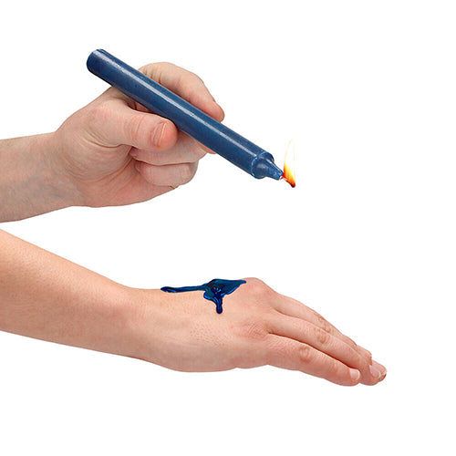 Ouch! Teasing wax candles