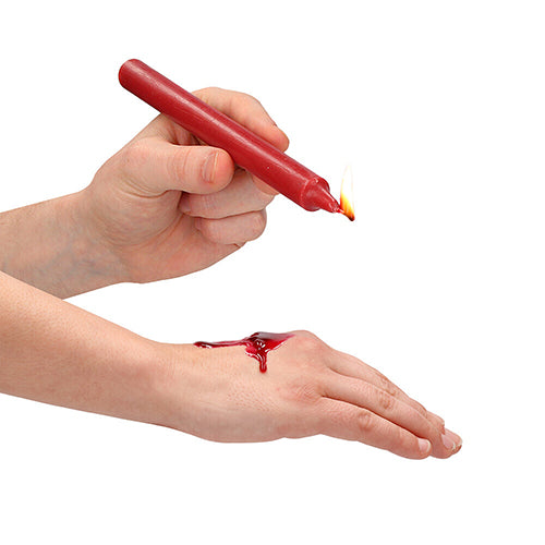 Ouch! Teasing wax candles