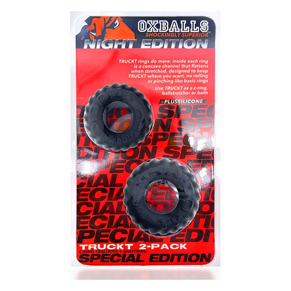 Oxballs TRUCKT Cock ring Night Edition 2-pack