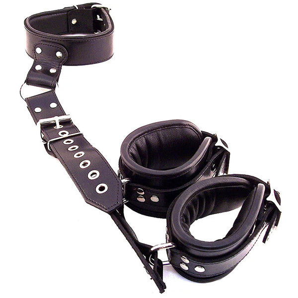 Rouge Garments neck to wrist restraints