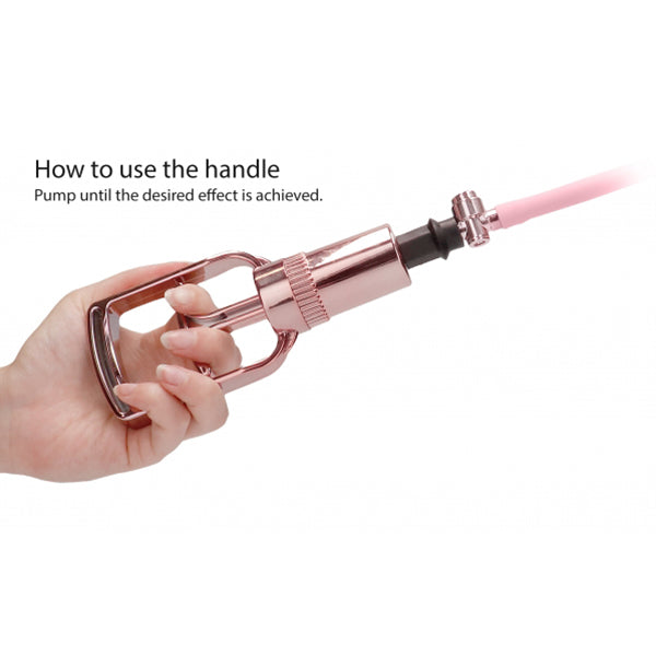 Pumped clitoral & nipple pump