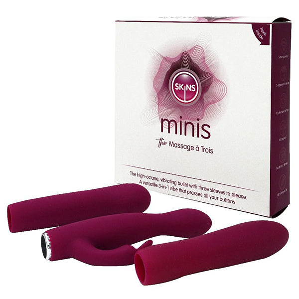 Skins Minis Massage á Trois bullet vibrator set