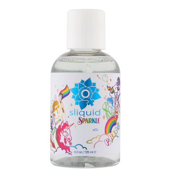 Sliquid Sparkle water-based lubricant (Pride edition)