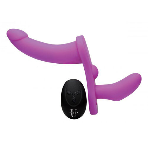 Strap U Double Take double-ended dildo with harness
