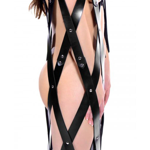 Strict Leather hanging strap cage