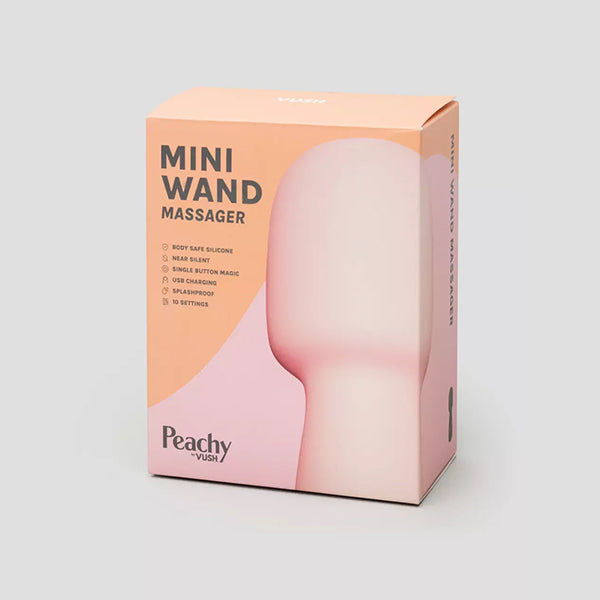 Vush Peachy mini-wand massager