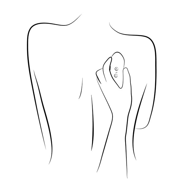 We-Vibe Touch X lay on vibrator