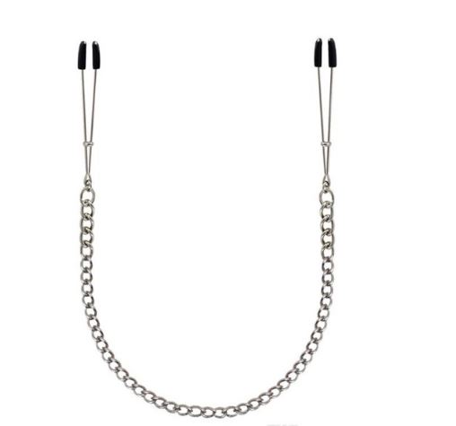 Bound to please Tweezer Nipple Clamps & Chain